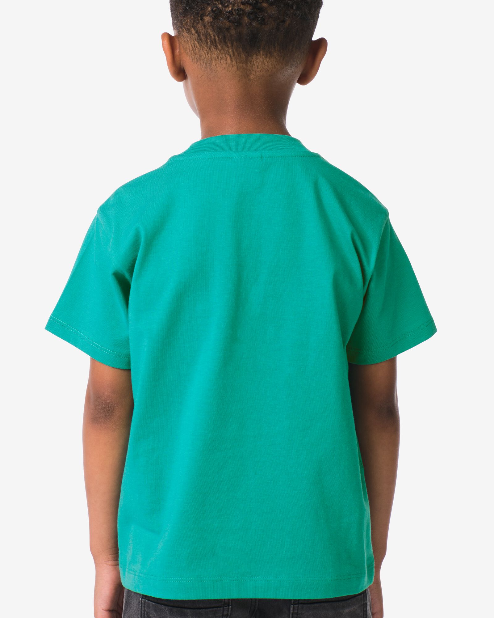 kinder T-shirt grafisch groen groen - 30727501GREEN - HEMA