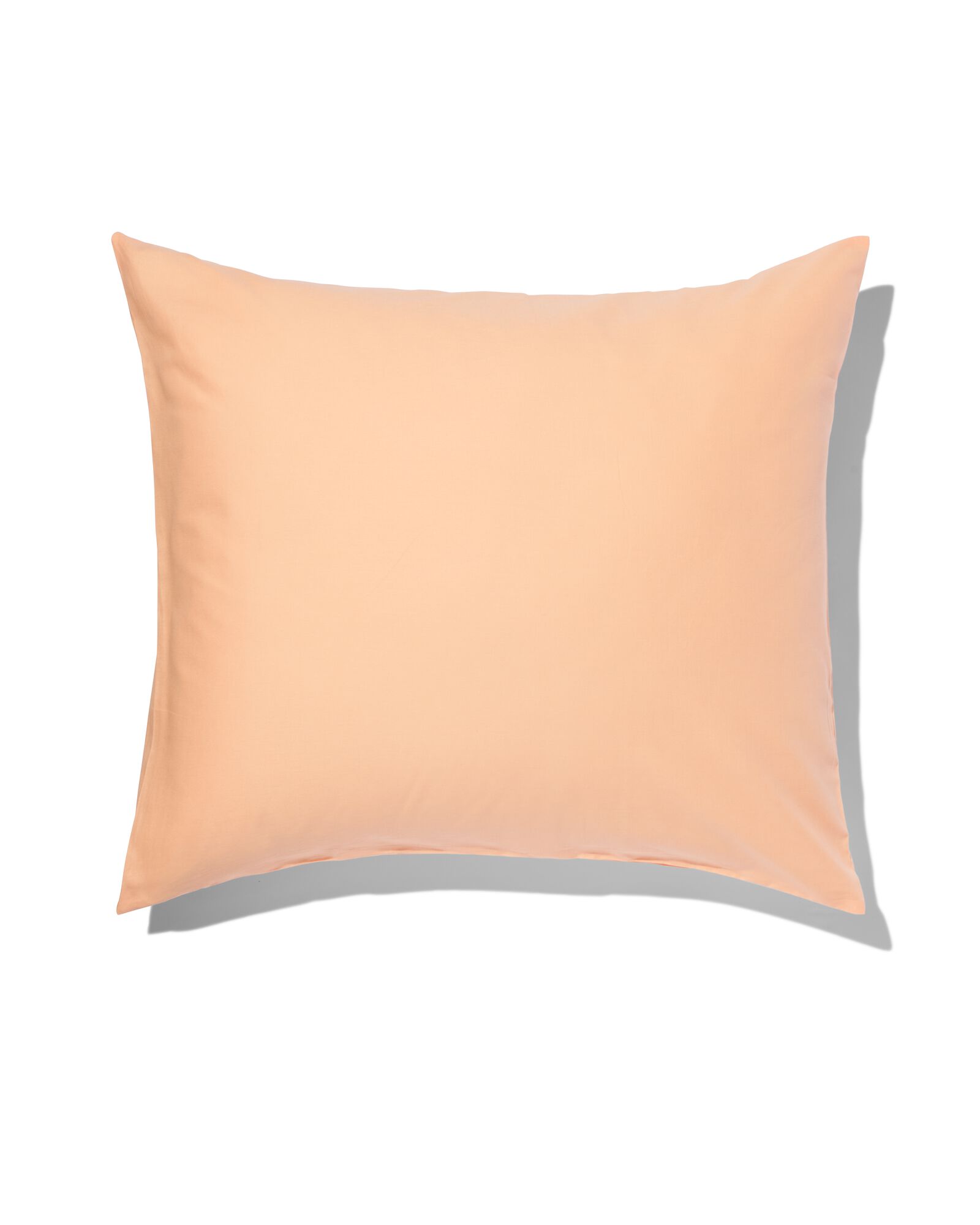 taie d'oreiller 60x70cm coton doux p&ecirc;che - 5130023 - HEMA