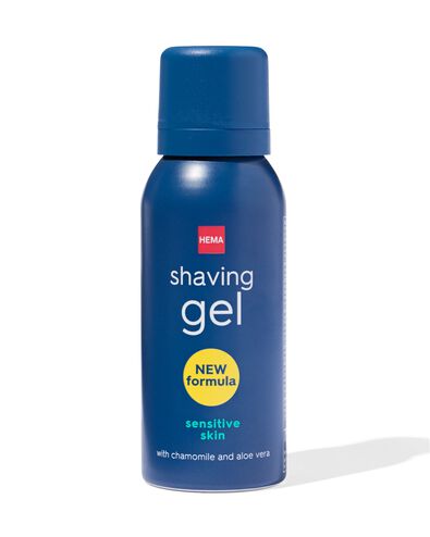mini scheergel gevoelige huid 75ml - 11722464 - HEMA