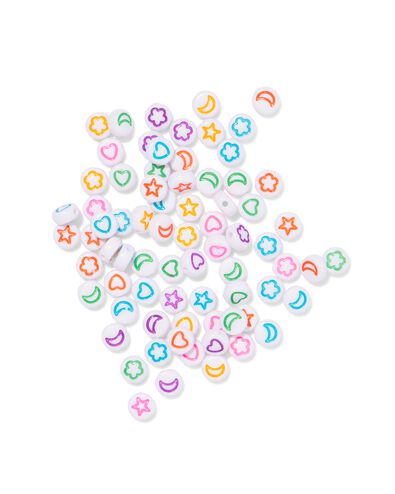 doosje kralen rond vormpjes - 15900554 - HEMA