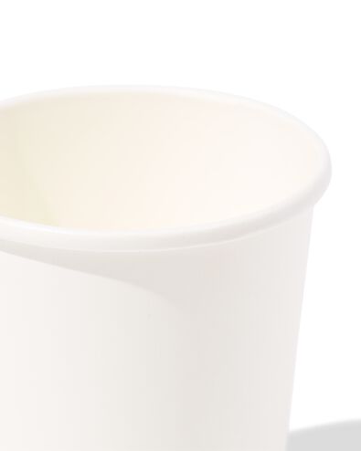 gobelets blanc - lot de 50 - 14200759 - HEMA