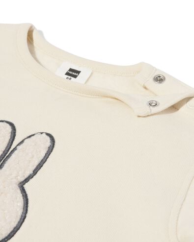 pull nouveau-n&eacute; Miffy jersey &eacute;cru &eacute;cru - 33440920ECRU - HEMA