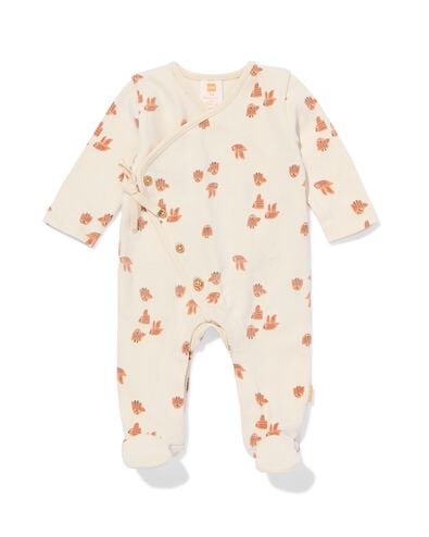 combinaison hiboux nouveau-né écru écru - 33428720ECRU - HEMA