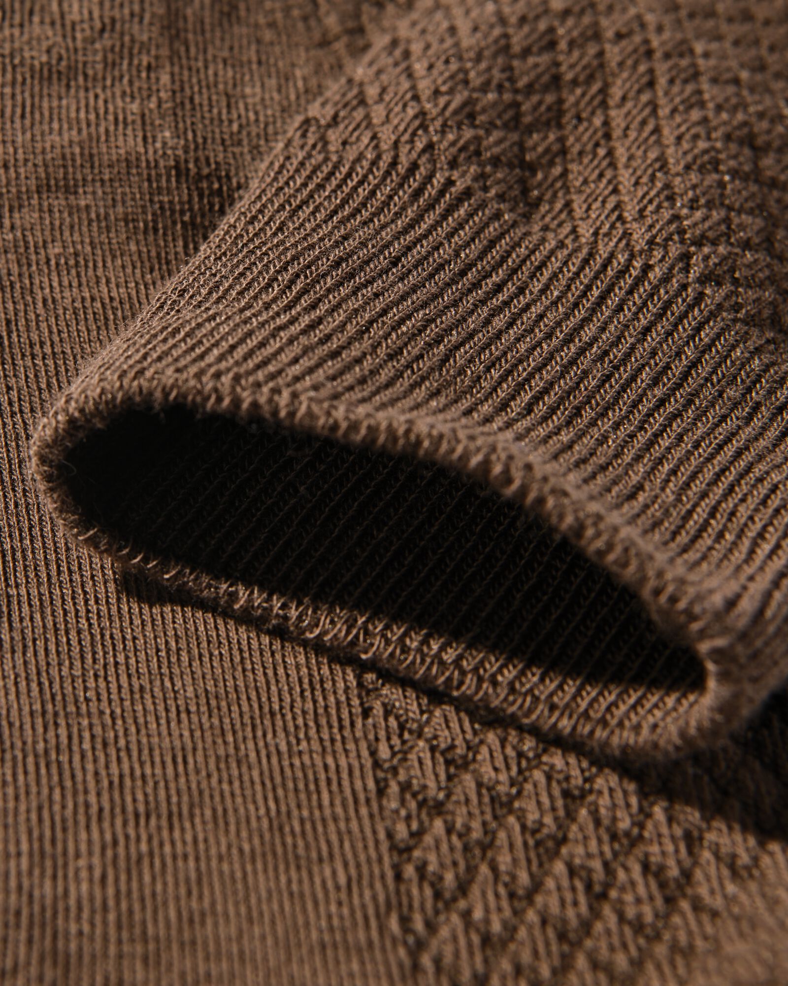 Herrensocken, Struktur braun - 4150360BROWN - HEMA