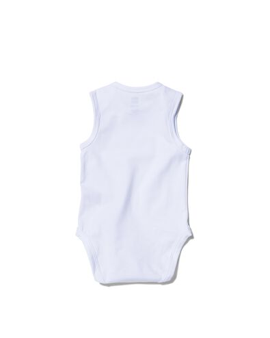 2-pak baby romper wit wit - 1000005197 - HEMA