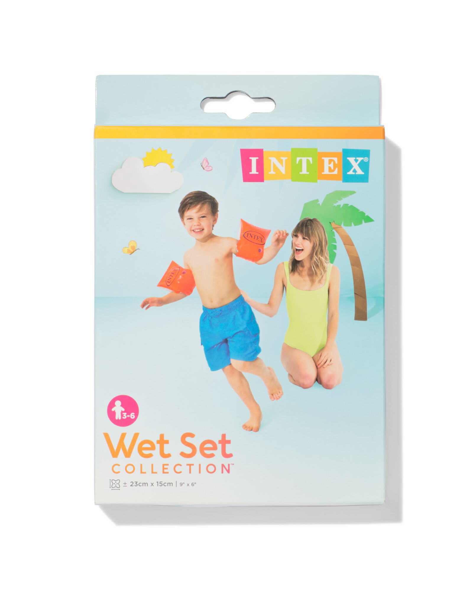 brassards de natation Intex luxe 3-6 ans - 15800178 - HEMA