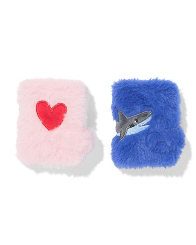 carnet 7x9x4cm fluffy - 15100483 - HEMA