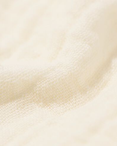 t-shirt nouveau-n&eacute; en mousseline blanc cass&eacute; - 33419820OFFWHITE - HEMA