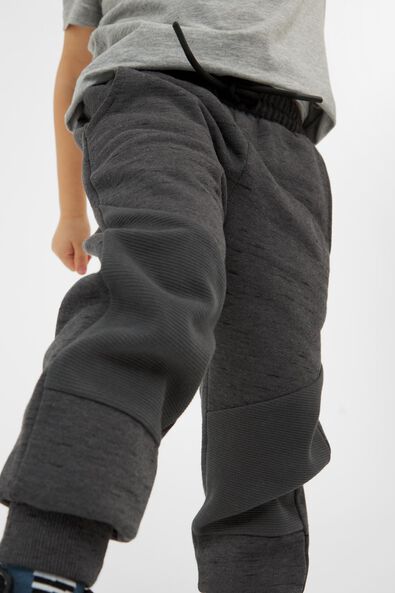 pantalon sweat enfant gris - 1000026468 - HEMA