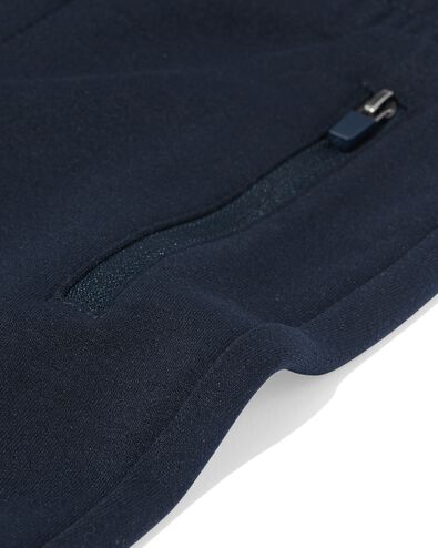 kinderbroek sweatstof donkerblauw donkerblauw - 30704006DARKBLUE - HEMA