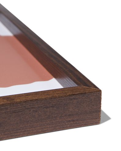 cadre photo 15x20 cm bois massif couleur noyer 15 x 20 bois - 13622041 - HEMA