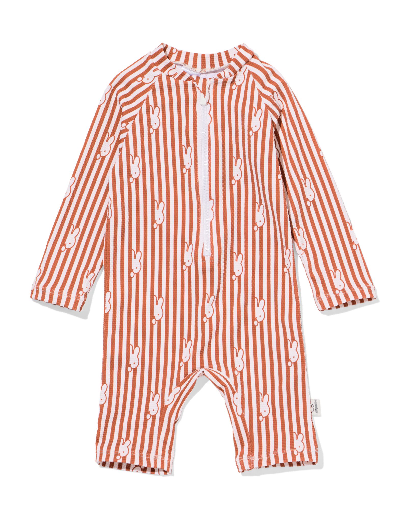 maillot de bain b&eacute;b&eacute; Miffy UPF40+ rayures marron marron - 33200770BROWN - HEMA