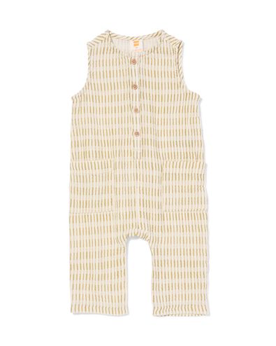 combinaison b&eacute;b&eacute; mousseline abstraite &eacute;cru &eacute;cru - 33186170ECRU - HEMA