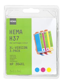 H39 remplace HP 364 CMY Multipack XL - 38390412 - HEMA