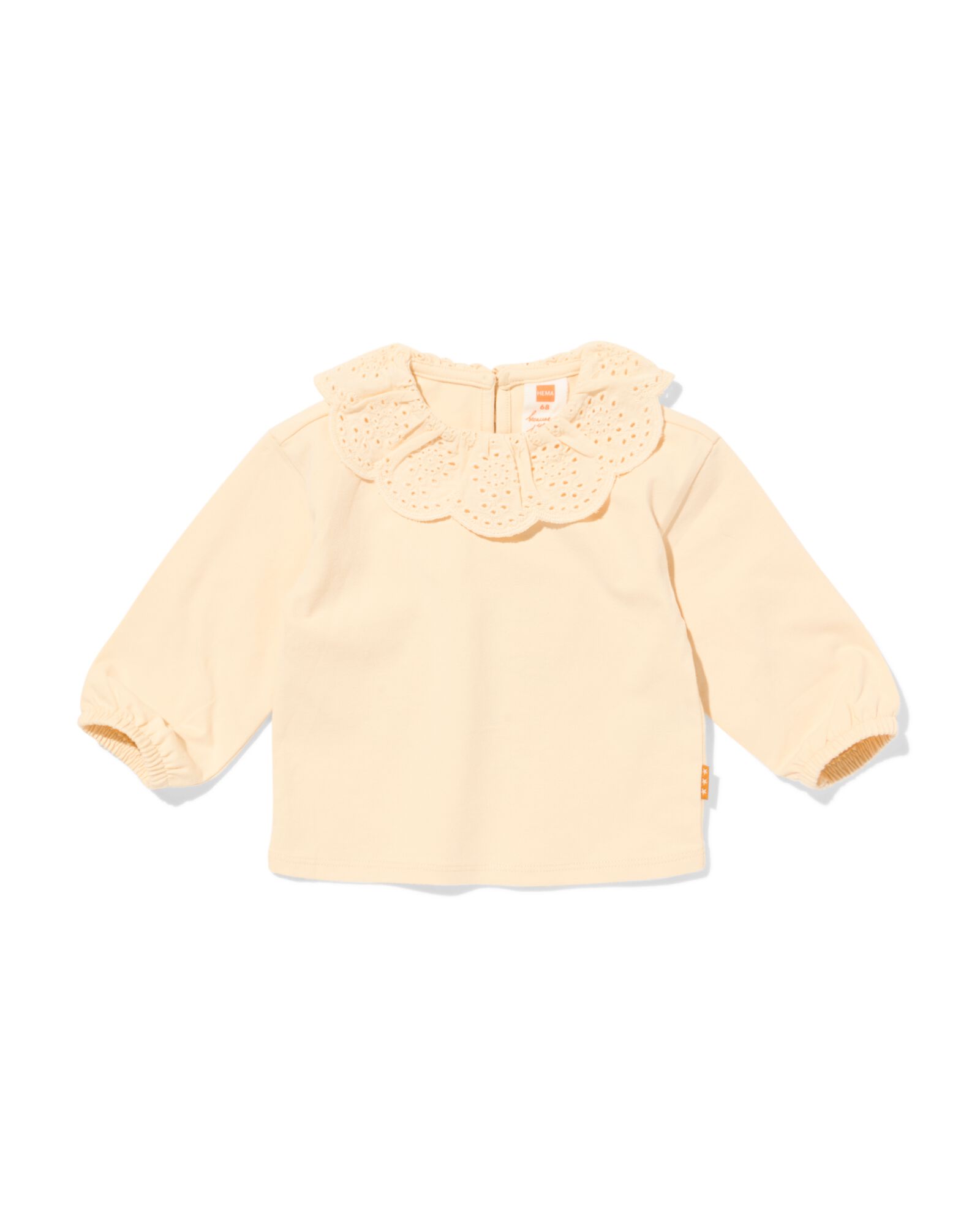 baby T-shirt jersey ecru ecru - 33071570ECRU - HEMA