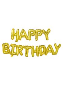 Folienballon „Happy Birthday“ - 14230018 - HEMA