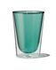 doppelwandiges Glas, 350 ml, grün - 80660155 - HEMA
