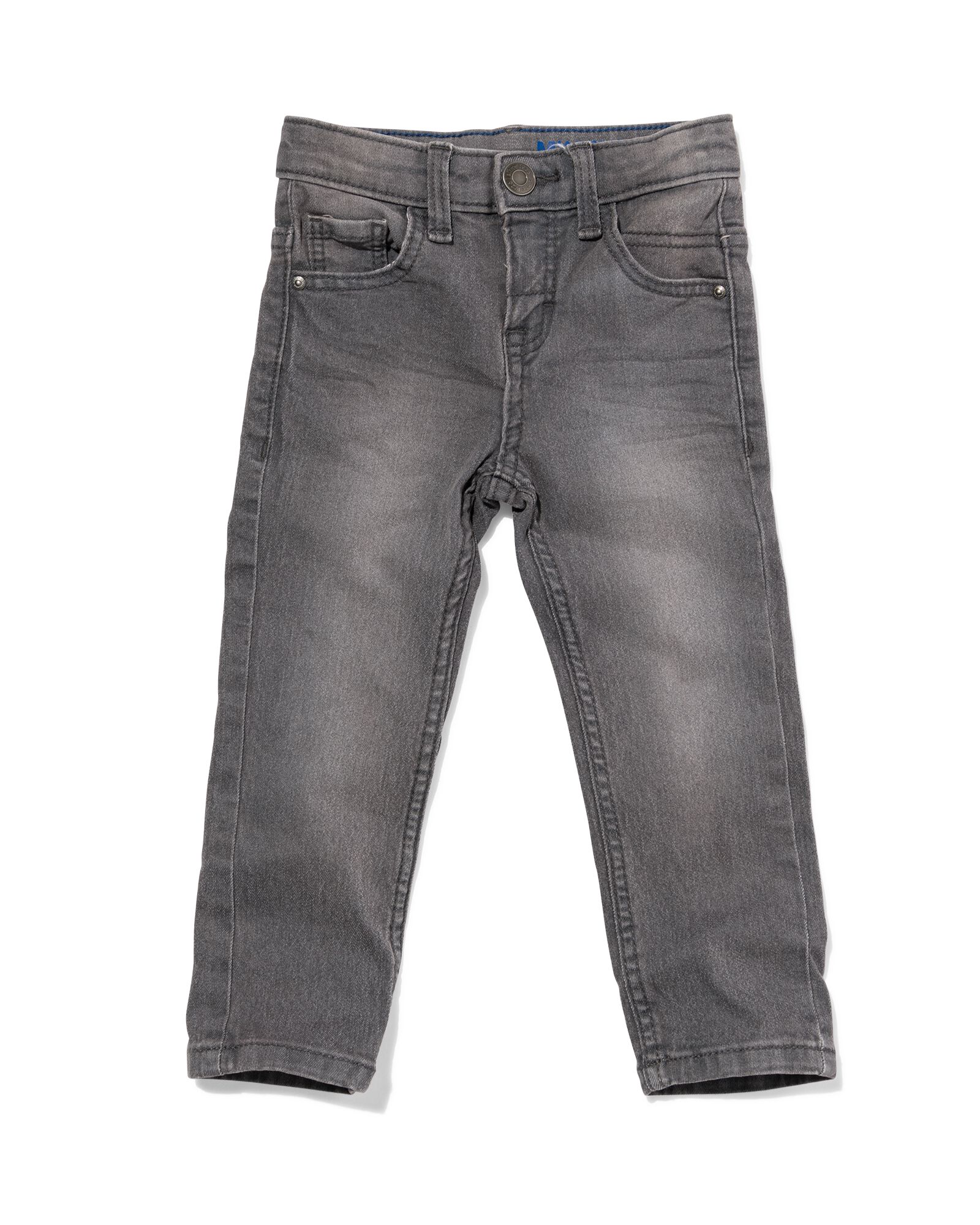jean enfant - mod&egrave;le regular gris - 1000020359 - HEMA