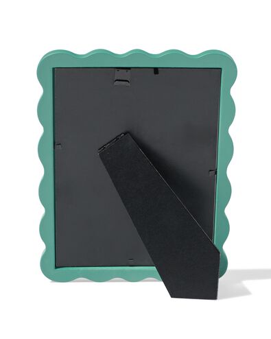 fotolijst 15x20cm groen hout golvend - 13625012 - HEMA