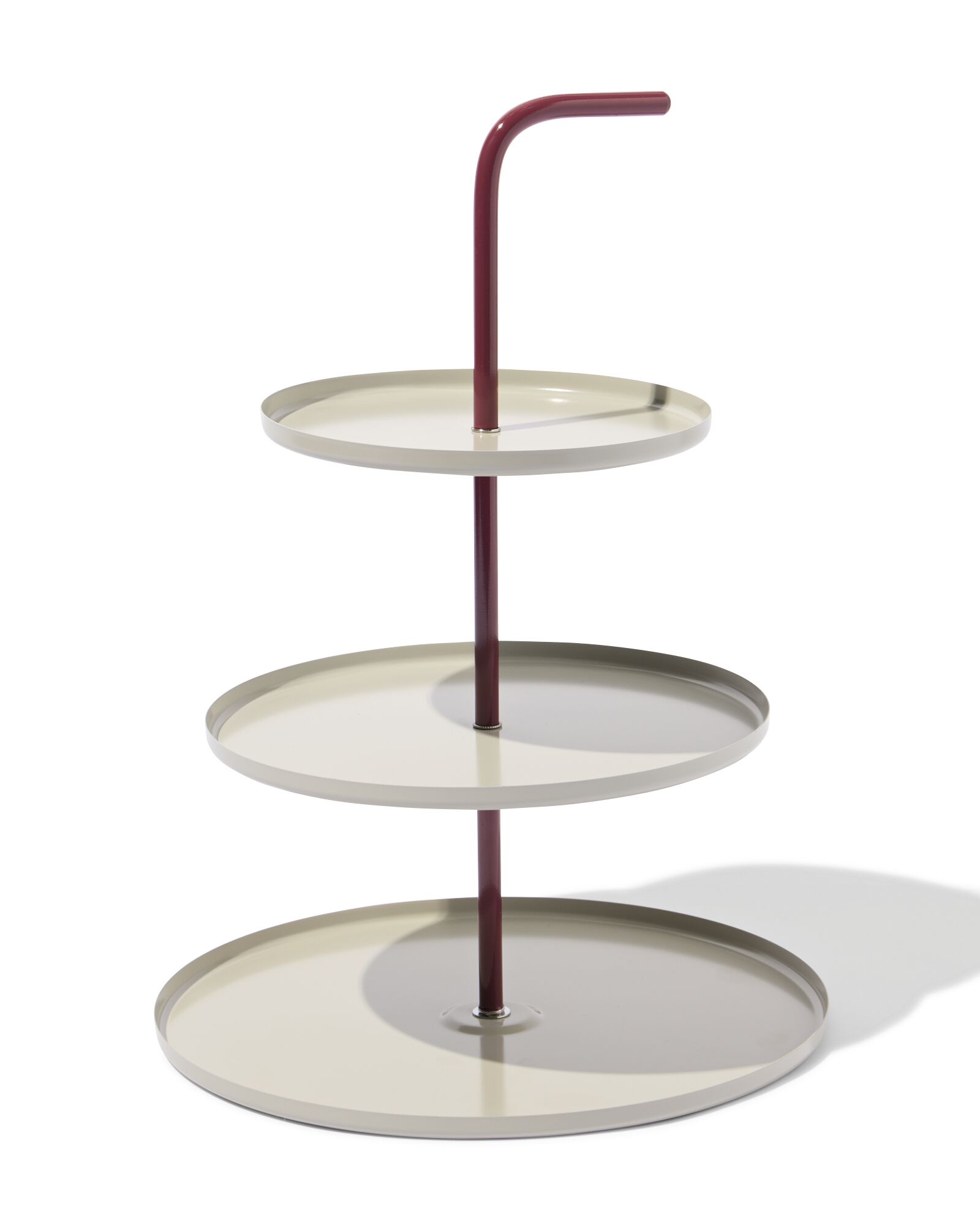 pr&eacute;sentoir 3 niveaux 37cm beige - 80660186 - HEMA