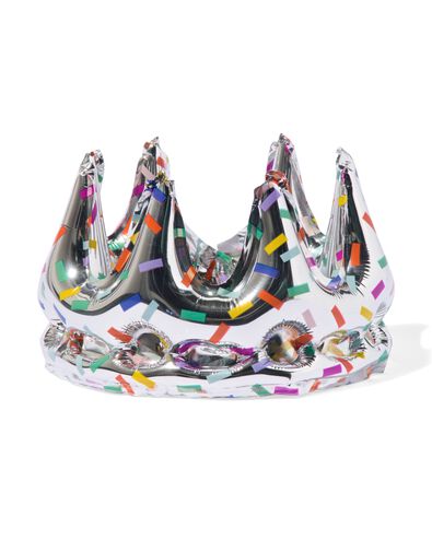 ballon aluminium 3D couronne  - 14250038 - HEMA