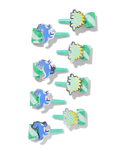 roltongen dino - 8 stuks  - 14250104 - HEMA