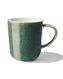 Kaffeetasse Chicago, 130 ml, reaktive Glasur, grün - 9602157 - HEMA
