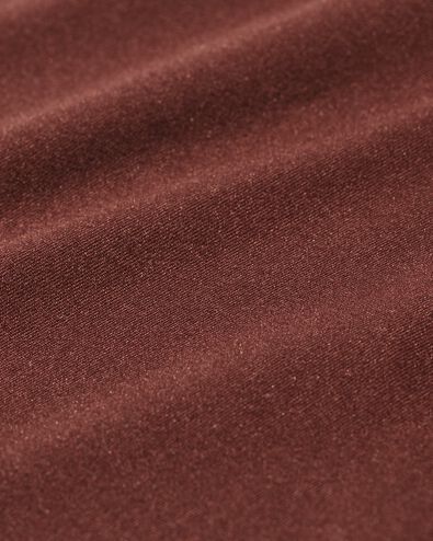 damesbrazilian micro met kant donkerbruin - 19601464DARKBROWN - HEMA