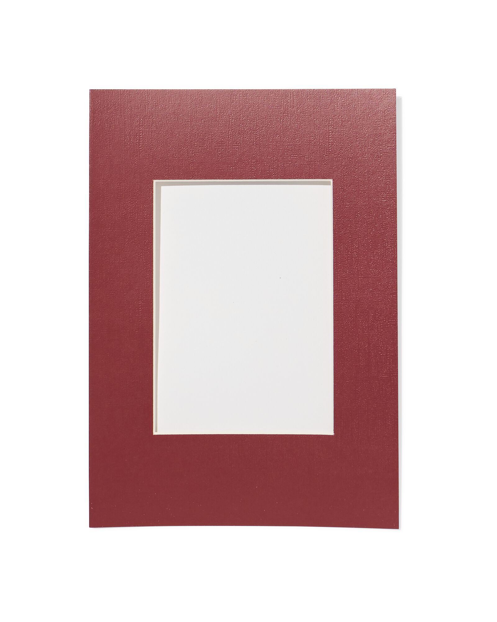 Passepartout DIN A4, 21 &times; 29,7 cm, Pappe, rot - 13626052 - HEMA