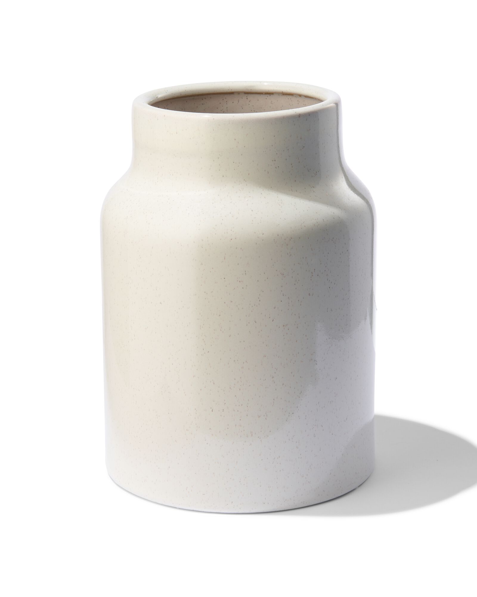 Vase, 26 x Ø 17 cm, Keramik, weiß - 13321134 - HEMA
