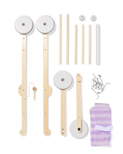 poussette de poup&eacute;e 33x50x46cm bois - 15130472 - HEMA