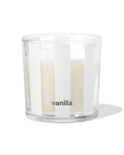 bougie parfum&eacute;e en verre ⌀10x10cm vanille - 13507585 - HEMA