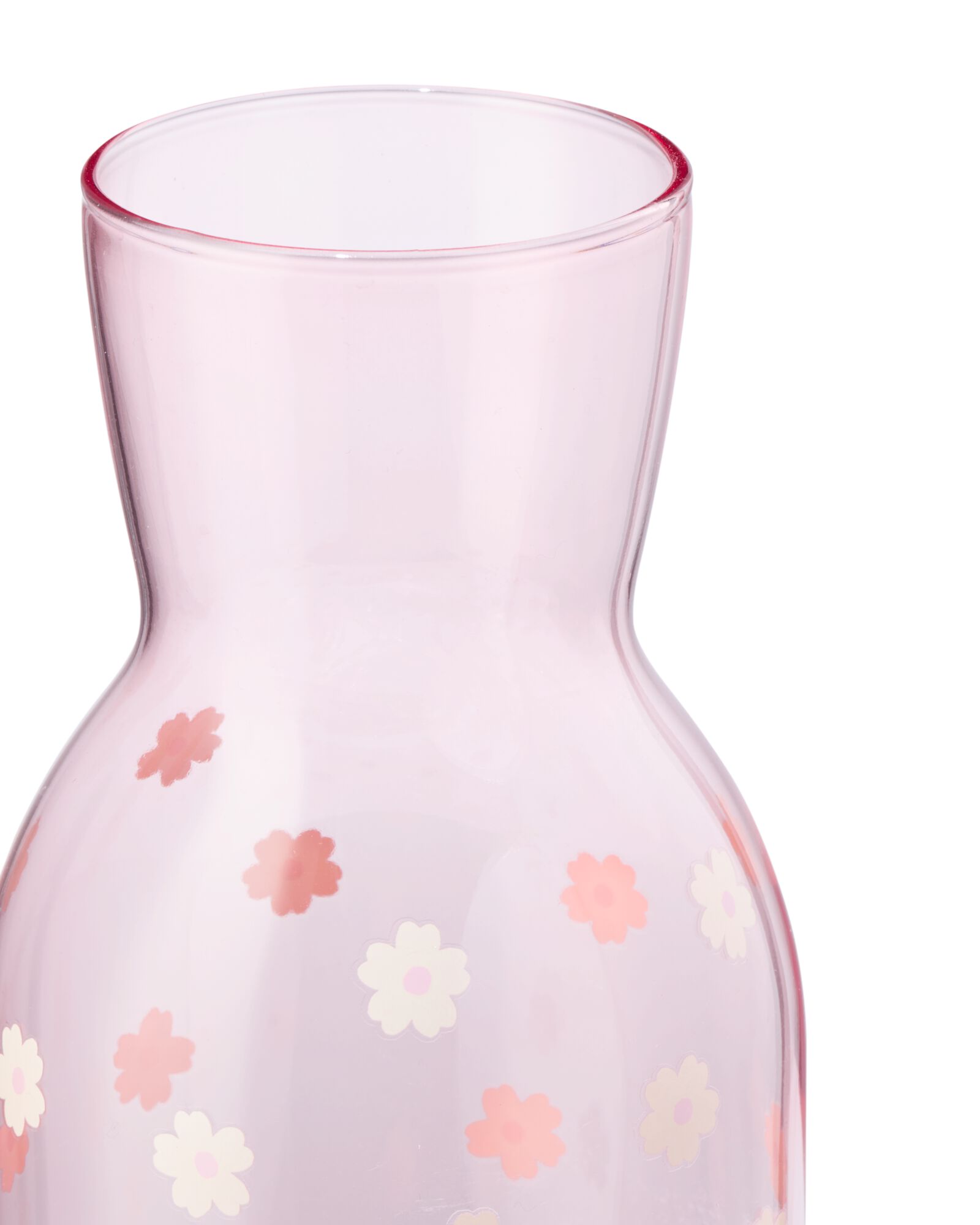 carafe 1000 ml avec verre fleurs - 61104509 - HEMA
