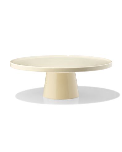 Tortenplatte ⌀ 28 &times; 10 cm, Knap, New Bone, Gelb - 9650320 - HEMA