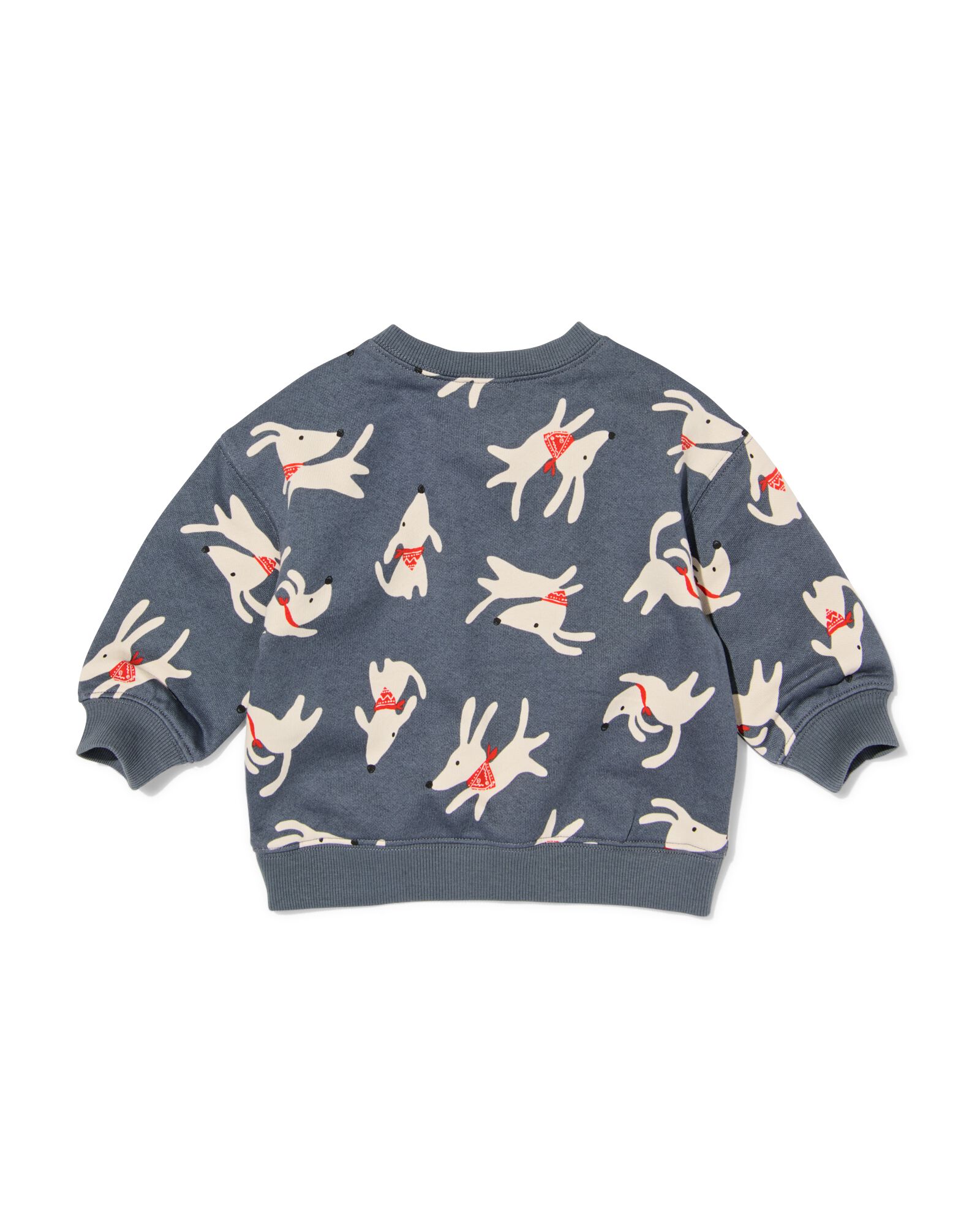 pull b&eacute;b&eacute; jersey chiens gris fonc&eacute; gris fonc&eacute; - 33175970DARKGREY - HEMA