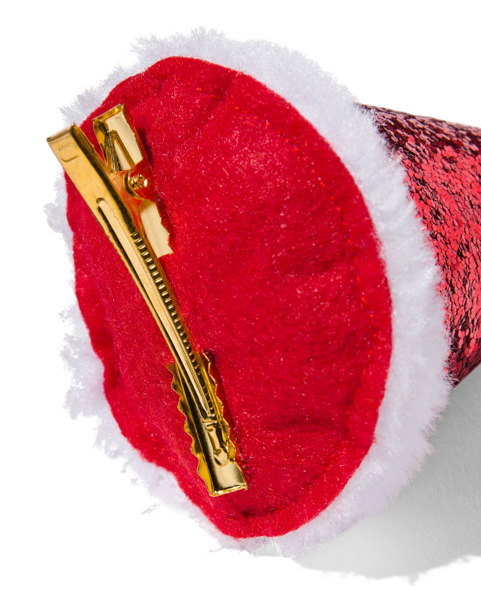 haarclip kerstmuts 12cm - 25260015 - HEMA