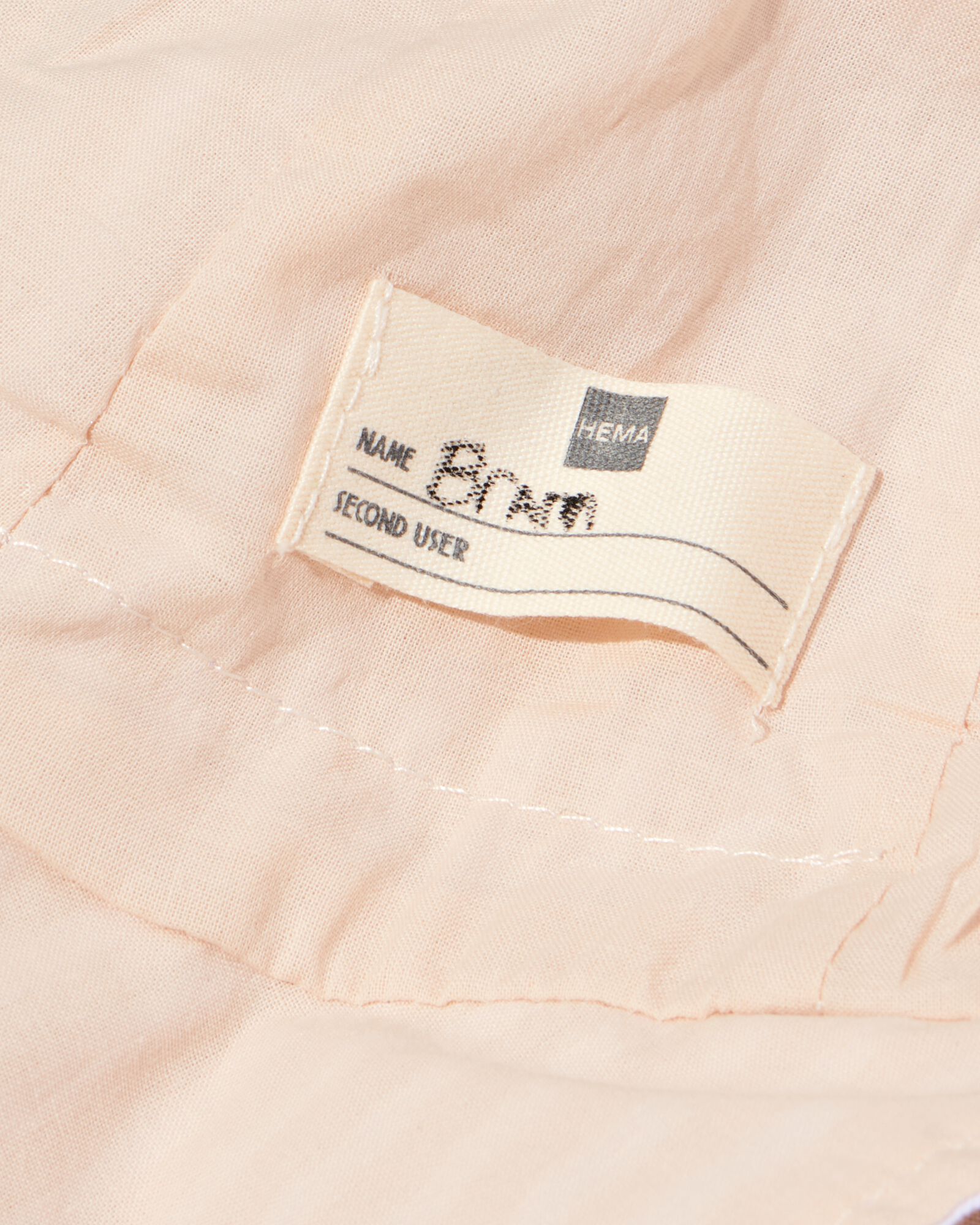 bonnet b&eacute;b&eacute; seersucker rayures beige beige - 33200550BEIGE - HEMA