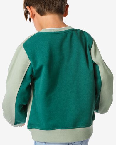 pull colorblock vert - 30788701GREEN - HEMA