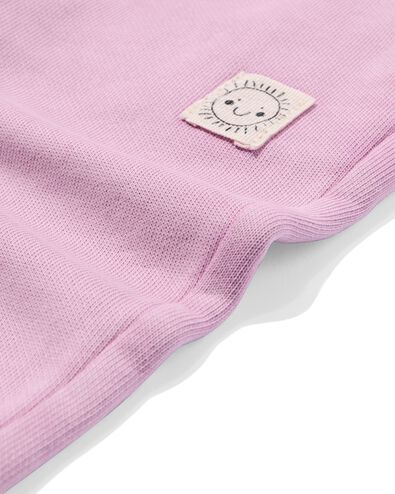 babybroek comfy fit sweatstof paars - 33057370PURPLE - HEMA