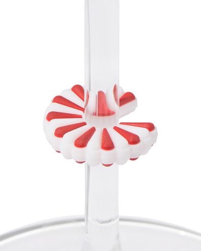 glasmarkeerders bloemen - 8 stuks - 14250318 - HEMA