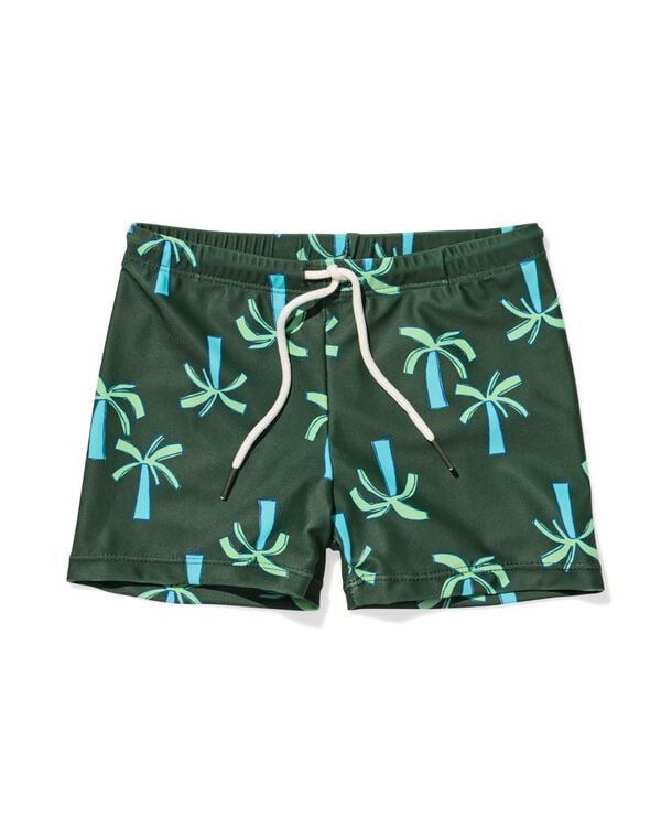 maillot de bain enfant palmiers vert - 22250435GREEN - HEMA