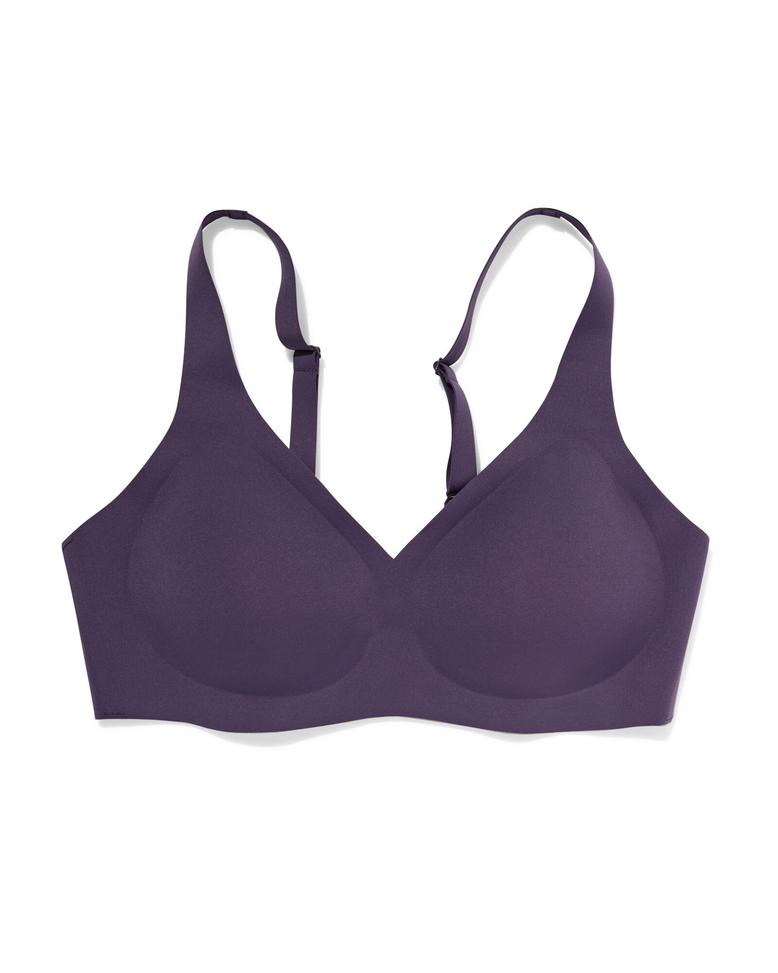 Nicht vorgeformter, b&uuml;gelloser BH &ndash; Ultimate Comfort dunkellila dunkellila - 21801136DARKPURPLE - HEMA