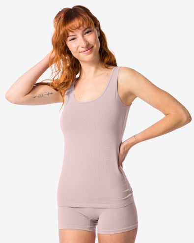 d&eacute;bardeur femme coton beige beige - 19620185BEIGE - HEMA