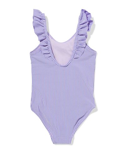 Kinderbadeanzug, Seersucker lila - 22250060LILAC - HEMA