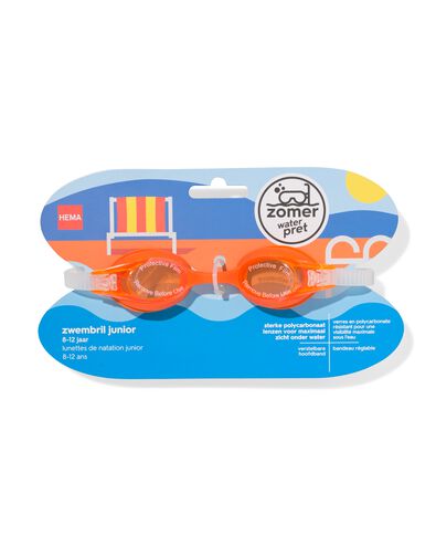 zwembril 8-12 jaar oranje - 15850092 - HEMA