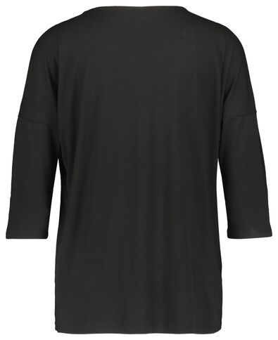 Damen-Shirt, Falten schwarz - 1000021169 - HEMA