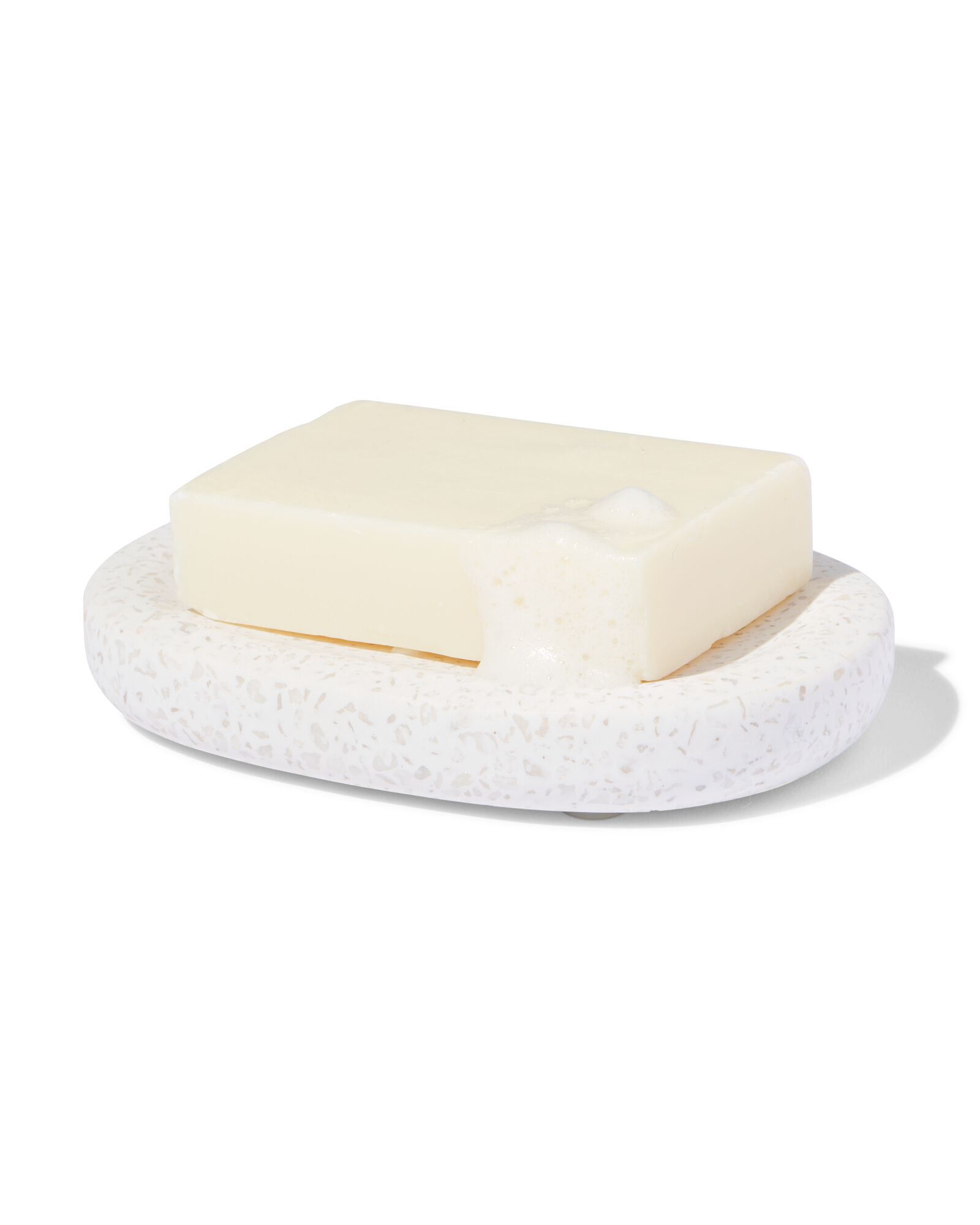 Seifenschale 9x13cm, Terrazzo-Beige - 80330051 - HEMA