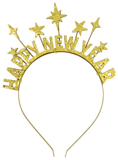diadeem happy new year goud - 25280037 - HEMA