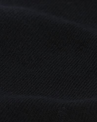 3 paires de chaussettes homme en coton bio noir noir - 1000001344 - HEMA