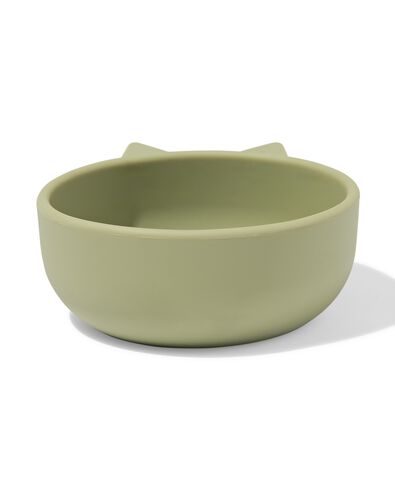 bol enfant ⌀10cm silicone monstre vert - 80650221 - HEMA